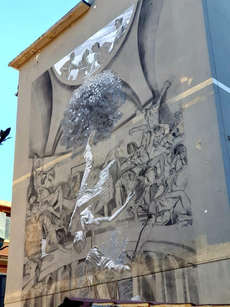 Street Art - Cappella Sistina di Nicola Verlato