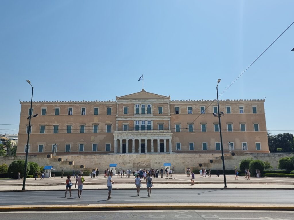 Piazza Syntagma ad Atene