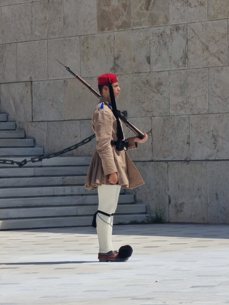 Cambio della guardia a Piazza Syntagma