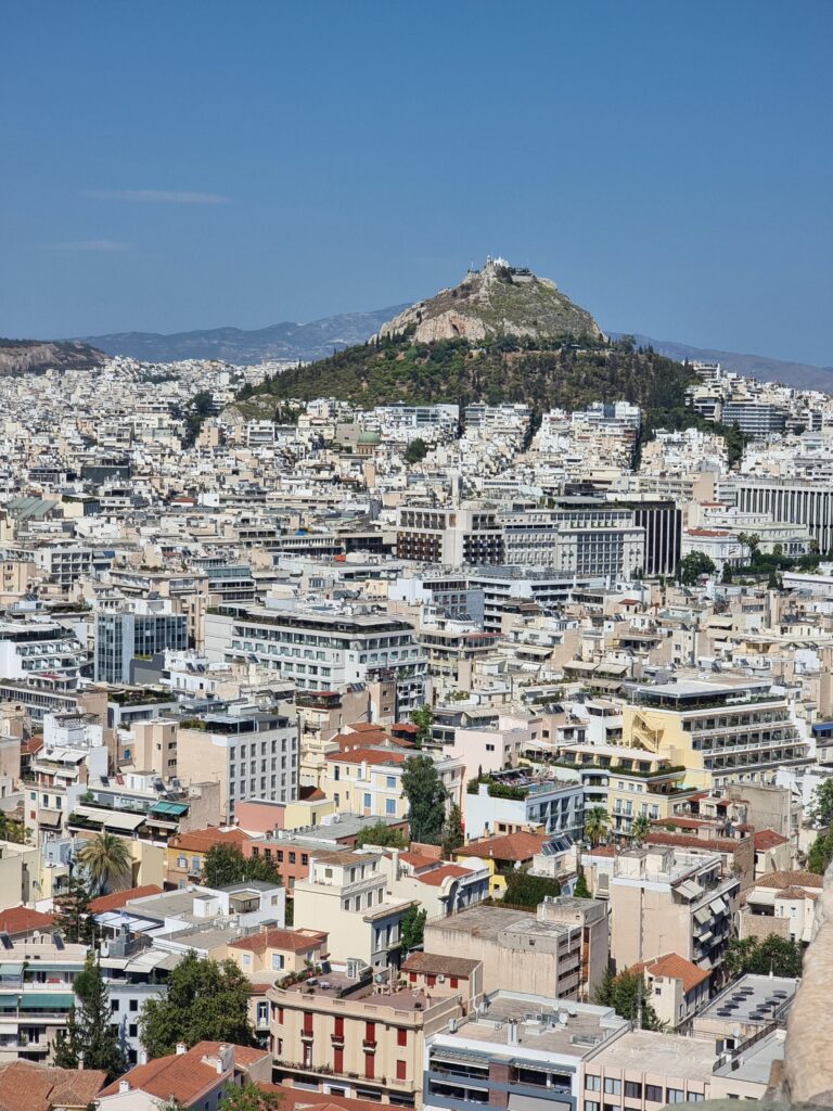 Il Monte Licabetto visto dall'Acropoli