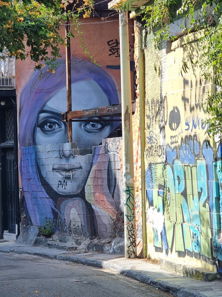 Street art ad Atene (Psirri)