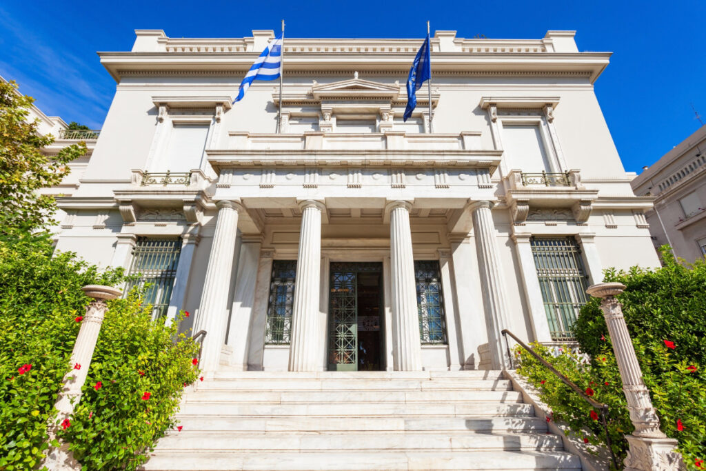 L'edificio neoclassico del Museo Benaki