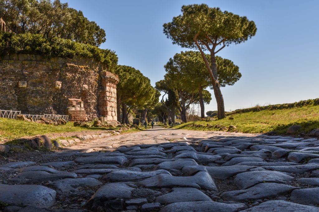 La via Appia Antica patrimonio Unesco