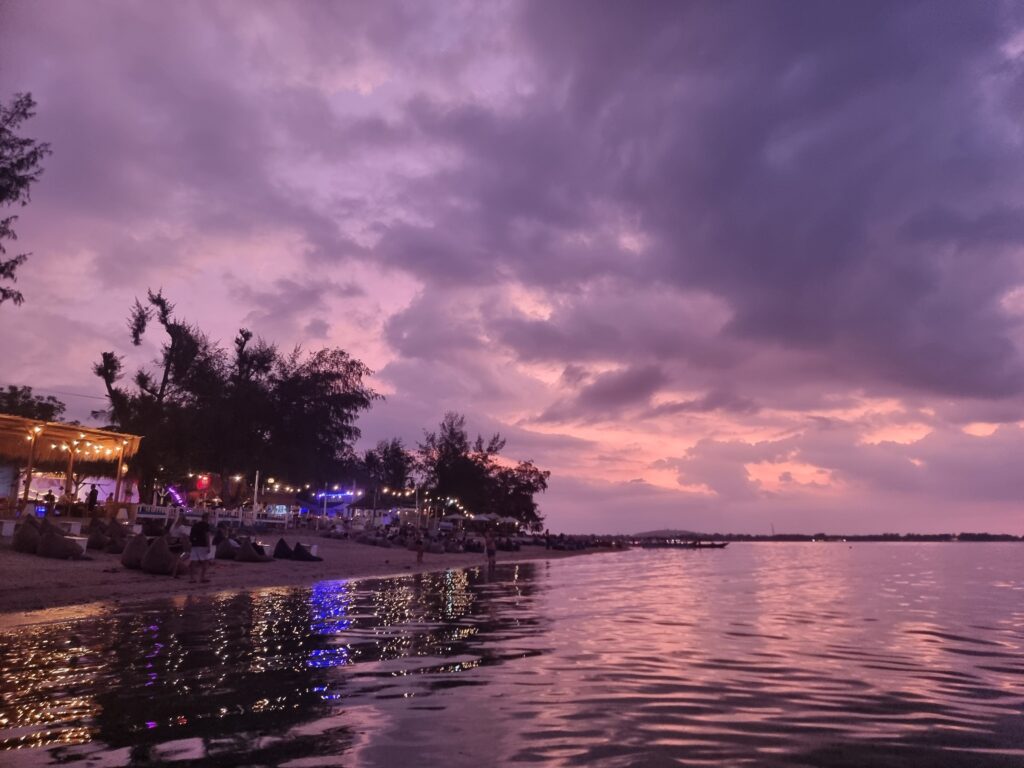 Gili Air: tramonto al Pelangi Cottage